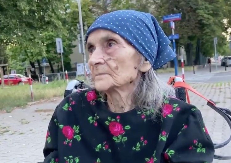  [video] Uczestniczyła w Powstaniu Warszawskim. Pokazano jej plakat W. Korkucia z Jej podobizną