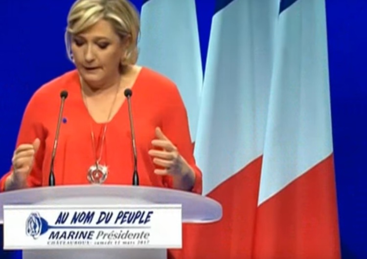 zrzut ekranu Naczelny "Rzeczpospolitej" o słowach Le Pen: "Nie było świadomej manipulacji, choć było nadużycie"
