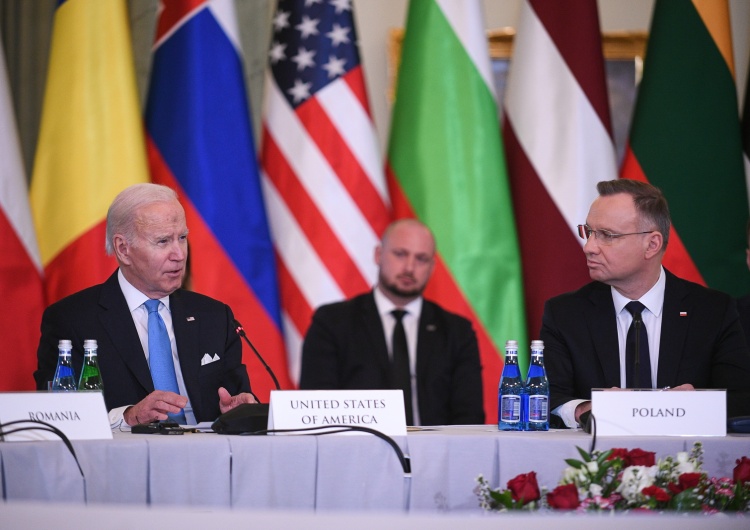 Joe Biden i Andrzej Duda Wspólna produkcja militarna z USA. Andrzej Duda: Rozmawiałem o tym z prezydentem Bidenem