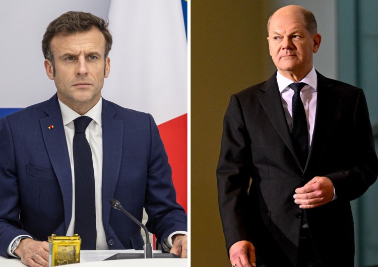 Emmanuel Macron, Olaf Scholz „Scholz i Macron powiedzieli Zełenskiemu, że musi zacząć rozważać rozmowy pokojowe z Moskwą”