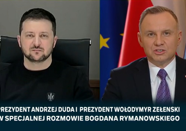 Wołodymyr Zełenski, Andrzej Duda 