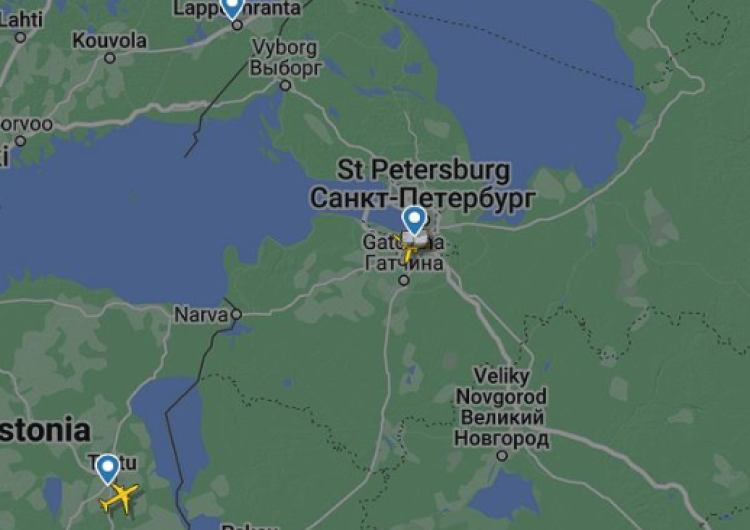  „Niezidentyfikowany obiekt” nad St. Petersburgiem. Samoloty są zawracane