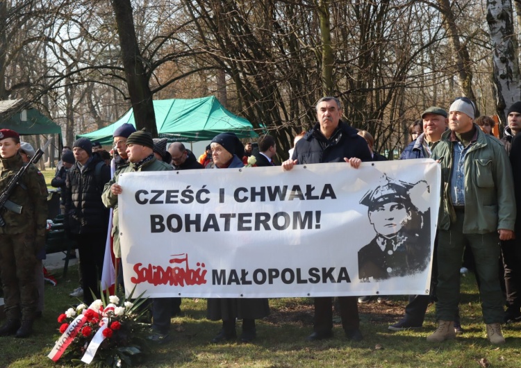  Małopolska Solidarność oddała hołd Żołnierzom Wyklętym