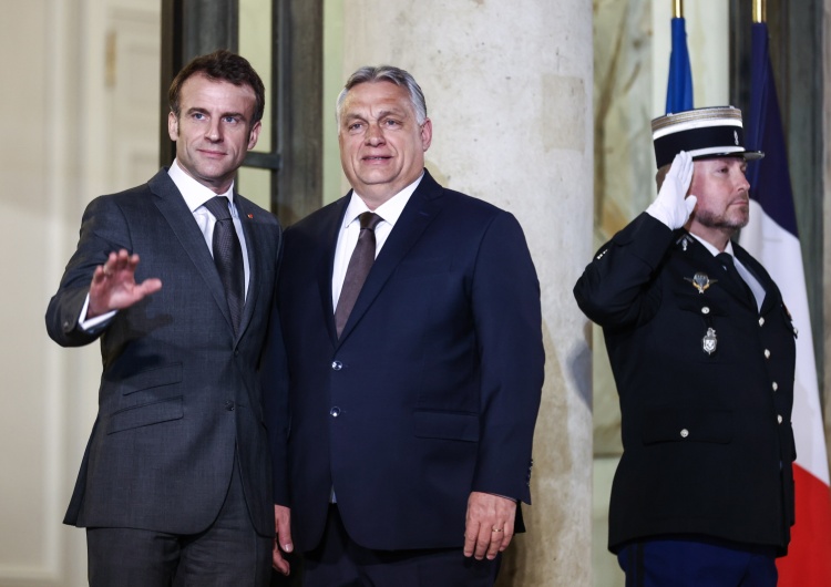 Emmanuel Macron i Viktor Orban Prezydent Macron spotkał się z premierem Węgier. Wiadomo, co było tematem rozmów