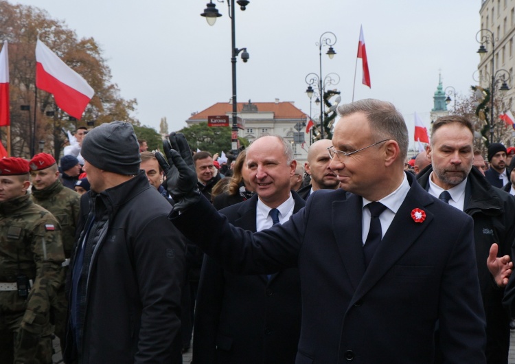 Prezydent Duda: Trump złożył Polakom życzenia