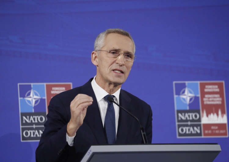 Sekretarz Generalny NATO Jens Stoltenberg Koncentracja sił Rosji wokół Ukrainy. NATO zabiera głos