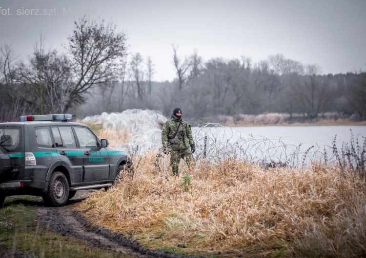 Straż na granicy Wraca spokój na granicę polsko-białoruską? Tylko 8 osób próbowało nielegalnie dostać  do nas w ciągu ostatniej doby
