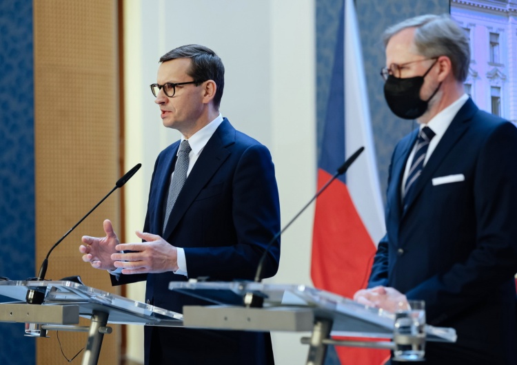 Premierzy Polski Mateusz Morawiecki  oraz Republiki Czeskiej Petr Fiala Koniec sporu. Jest umowa miedzy Polską a Czechami w sprawie Turowa