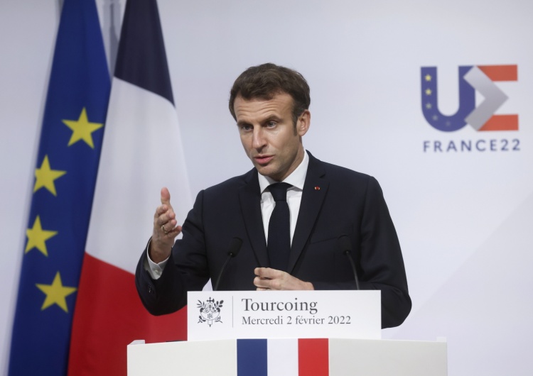 Prezydent Francji Emmanuel Macron Czy dojdzie do spotkania Trójkąta Weimarskiego? Andrzej Duda rozmawiał z Emmanuelem Macronem