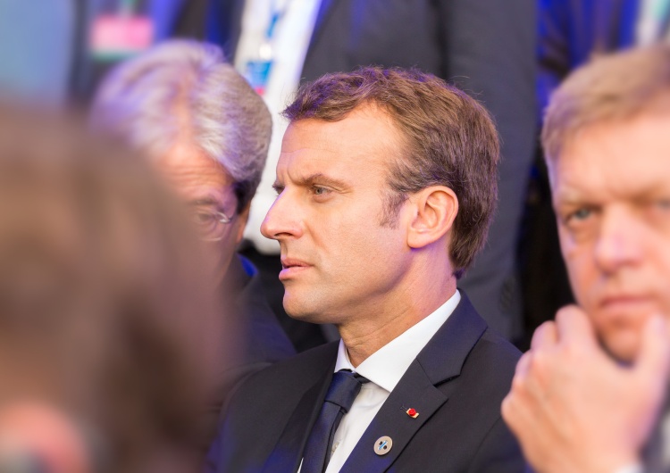 Prezydent Francji Emmanuel Macron [WIDEO] Francuski 
