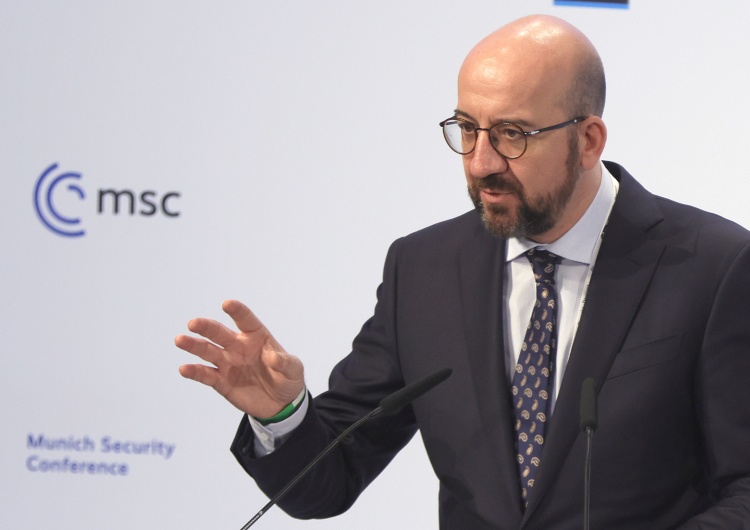 Charles Michel Szef Rady Europejskiej: Nie możemy wiecznie oferować Rosji gałązki oliwnej