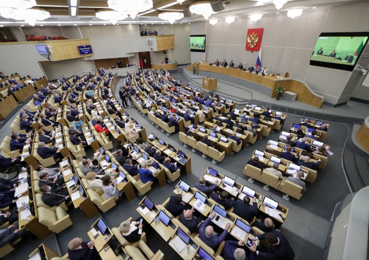 Rosyjska Duma Państwowa Rosyjska Duma ratyfikowała umowy z samozwańczymi republikami z Donbasu