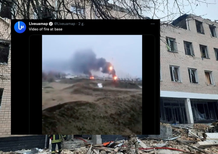  Ukraińskie Siły Powietrzne zaatakowały rosyjskie lotnisko [RELACJA NA ŻYWO]