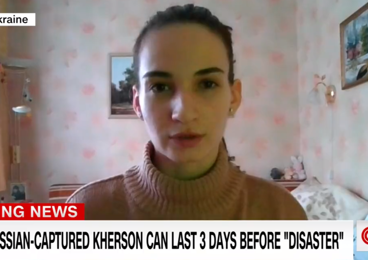  [video] Mieszkanka Chersonia: Rosjanie gwałcą nasze kobiety. Zgwałcili i zamordowali 17-latkę