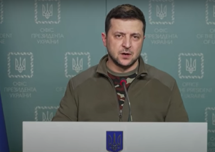 Wołodymyr Zelenski Rozważany jest scenariusz ukraińskiego rządu na uchodźstwie w Polsce. Zełenski mówi „nie”