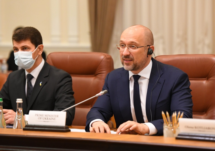 Denys Szmyhal Premier Ukrainy podziękował Mateuszowi Morawieckiemu. 