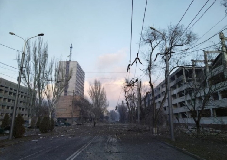 Zniszczony Mariupol Doradca burmistrza Mariupola: „W mieście zginęło 20 tysięcy cywilów”
