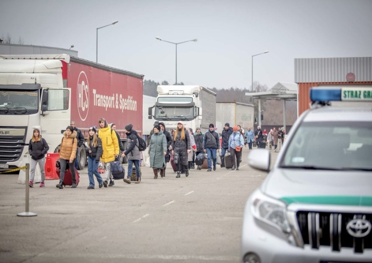 Uchodźcy z Ukrainy Już prawie 2 miliony uchodźców z Ukrainy przekroczyło polskie granice
