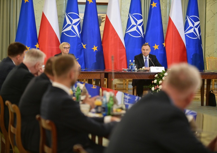 Spotkanie RBN Prezydent o Radzie Bezpieczeństwa Narodowego: Szczyt NATO, wizyta Bidena, sytuacja w kraju