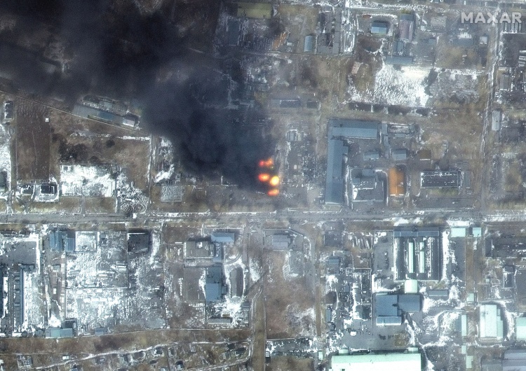 Mariupol - zdjęcie satelitarne Będzie przełom w sprawie ewakuacji Mariupola? Doradca Zełeńskiego: 