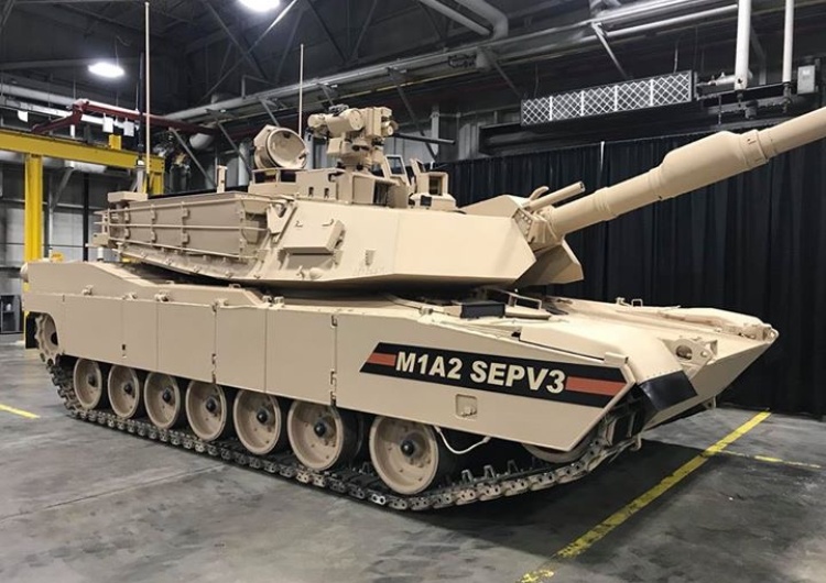 M1A2 Abrams w wersji SEPV3 Kilkaset czołgów Abrams dla Polski. I to w najnowszej wersji