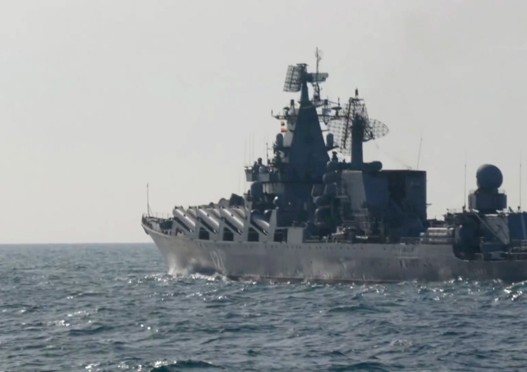 Krążownik Moskwa Rosja: Na zatopionym krążowniku 