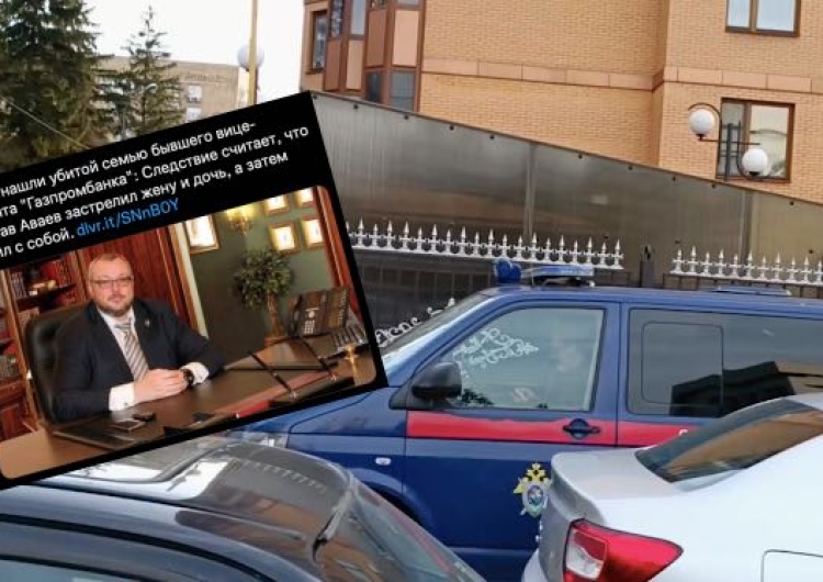 Tajemnicza śmierć byłego wiceprezesa Gazprombanku. On i jego rodzina znalezieni martwi we własnym domu