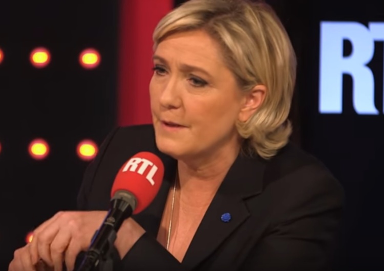 Marine Le Pen Marine Le Pen: Potępiam ofensywę Rosji przeciwko narodowi ukraińskiemu w Donbasie