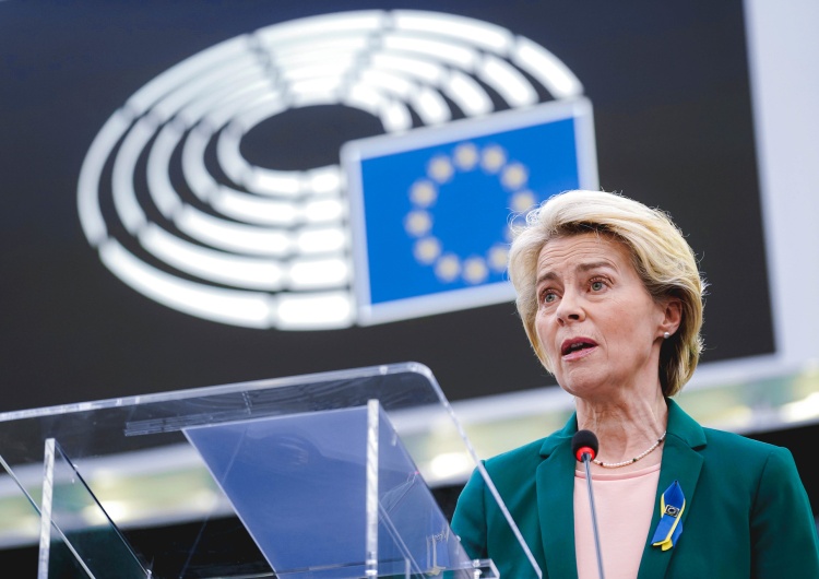 Przewodnicząca Komisji Europejskiej Ursula von der Leyen B. senator Platformy szydzi: 