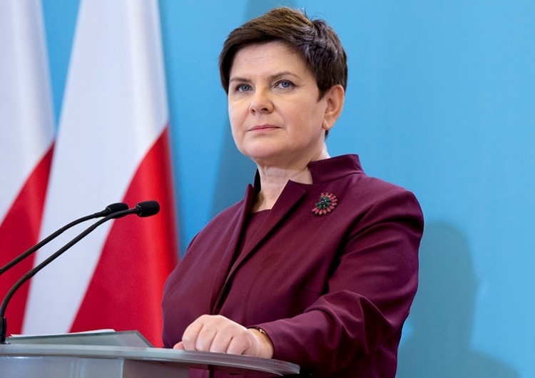 Była premier Polski Beata Szydło Beata Szydło: Mijają tygodnie, a Niemcy, mimo werbalnych deklaracji, nie zmieniają swojej polityki