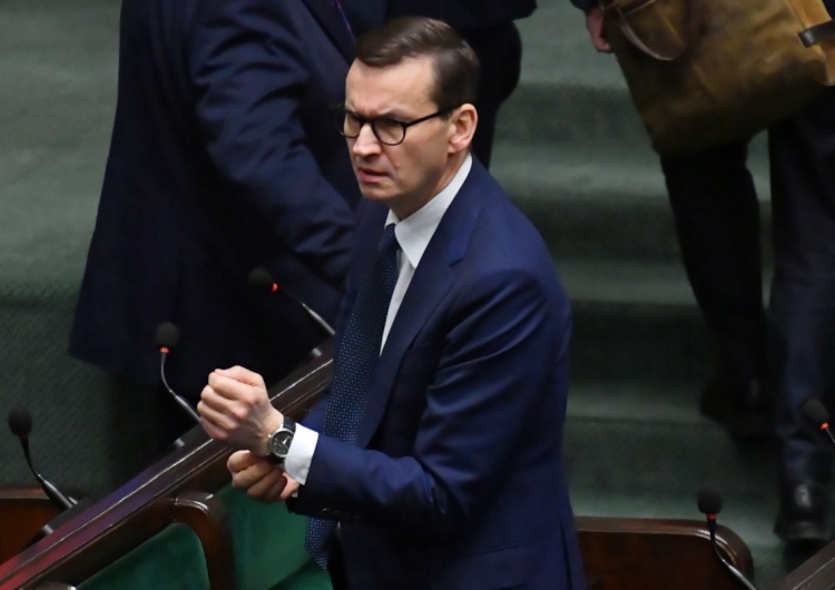 Mateusz Morawiecki „Absolutnie nie podałbym mu ręki”. Premier nie przebierał w słowach