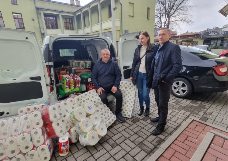 Przedstawiciele Solidarności z Jaworzna włączają się w pomoc uchodźcom