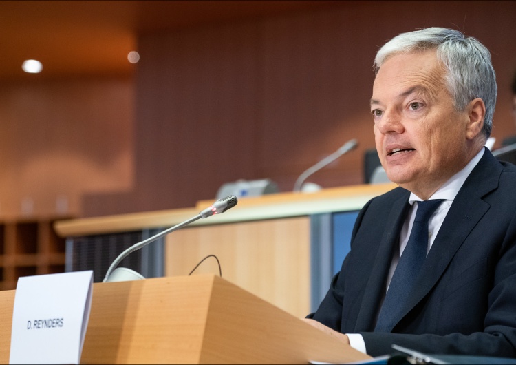 Komisarz UE ds. sprawiedliwości, Didier Reynders Unia nakłada kary na Polskę. Poseł Lewicy nazywa je w pełni zasłużonymi