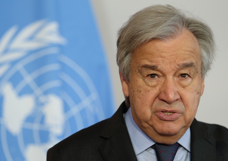 Antonio Guterres Wyrazy uznania sekretarza generalnego ONZ dla pracy Caritas