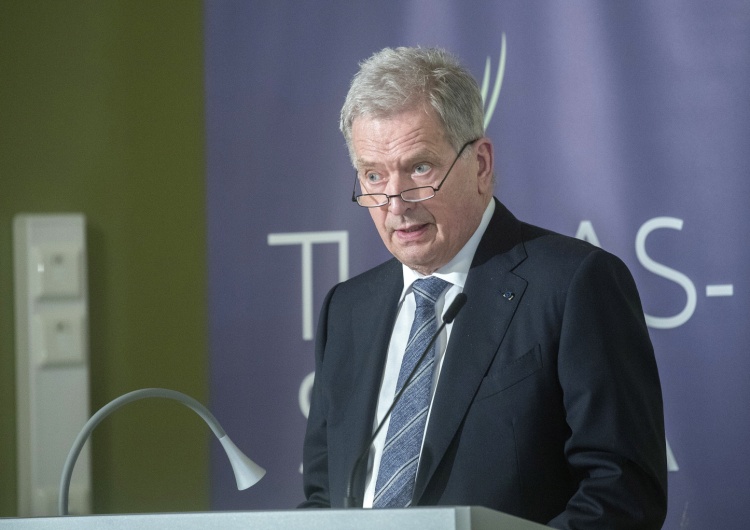 Prezydent Finlandii Sauli Niinistö Finlandia: Jest wspólne oświadczenie prezydenta i premiera ws. członkostwa w NATO