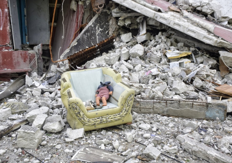 zniszczenia w Charkowie po rosyjskim ataku  Abp Szewczuk po obronie Charkowa: Boże, błogosław ukraińską armię, która powstrzymuje grzesznego agresora