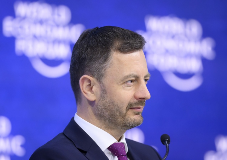 Eduard Heger „Jeśli Ukraina upadnie, Słowacja będzie następna”. Niepokojące słowa w Davos