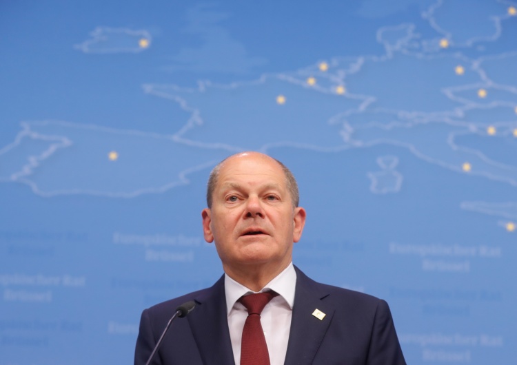 Kanclerz Niemiec Olaf Scholz 