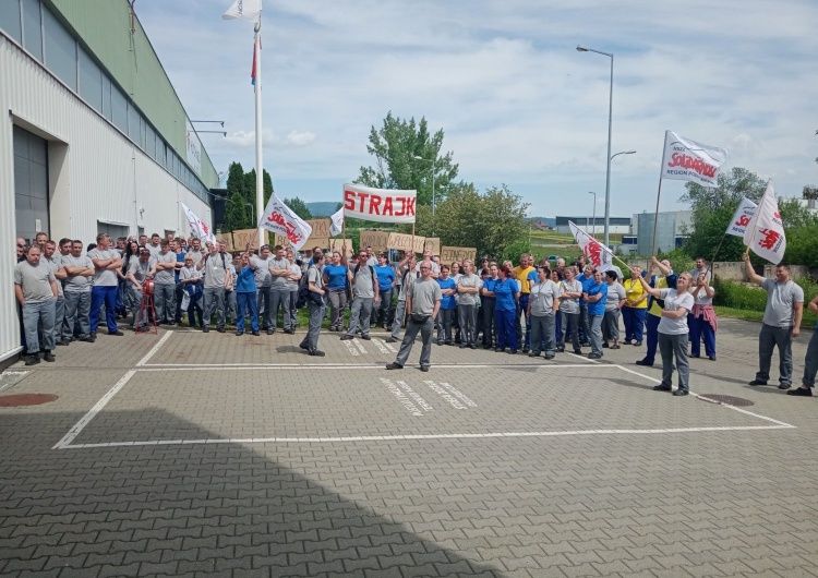 Żywiecki Hutchinson: Jest strajk, będzie pikieta