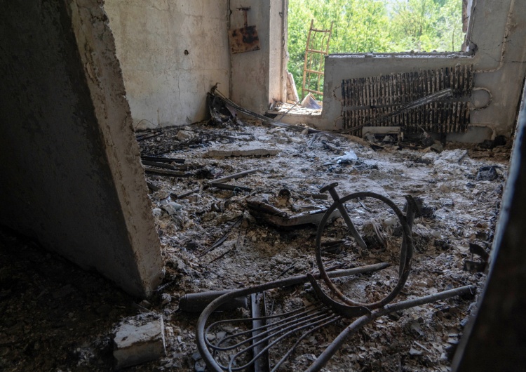 Zniszczenia wojenne w Charkowie [FOTO] Jak rosyjscy żołnierze zdradzili swoje pozycje? „Coś poszło nie tak…”