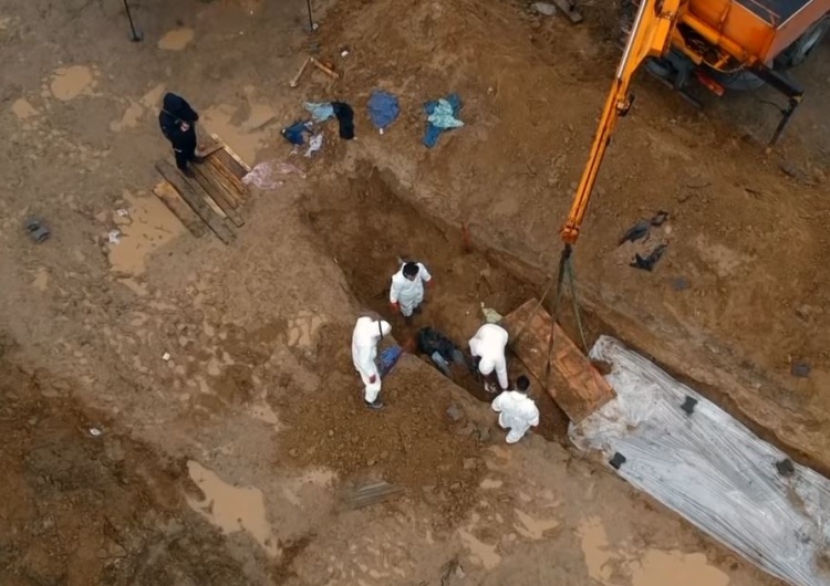 Masowy grób w Buczy, Ukraina Operacja „Inferno”. Do 5 tys. dolarów za głowy zbrodniarzy z Buczy