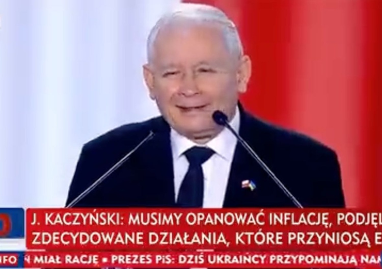  Kaczyński rzucił wyzwanie premierowi i wbił szpilkę Tuskowi. „5,44 to prawie chód” [WIDEO]