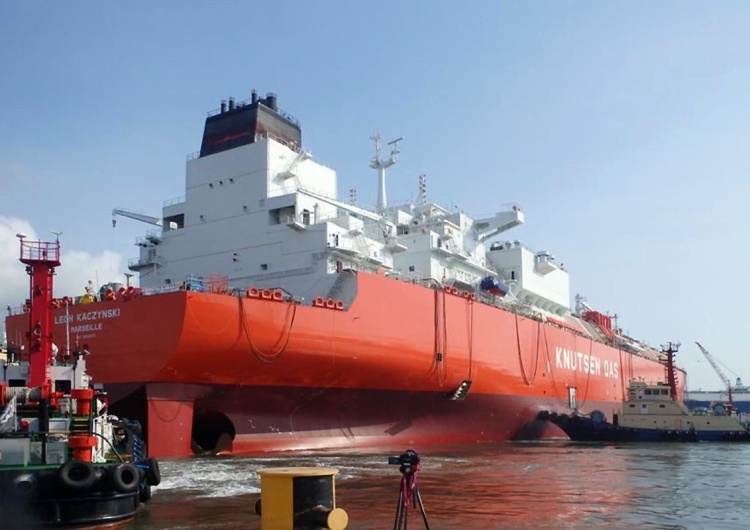  W Korei Południowej zwodowano pierwszy z gazowców dla PGNiG. Statek nosi nazwę „Lech Kaczynski”