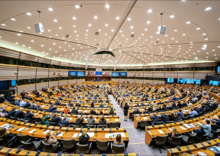 Sala posiedzeń Parlamentu Europejskiej Prof. Grosse o problemie z KPO: Chodzi o 