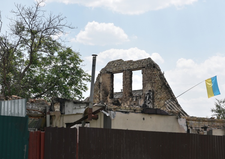 Irpień w obwodzie kijowskim - zniszczenia po rosyjskim ostrzale rakietowym Ukraiński wywiad: Rosja ma plan na 120 dni wojny