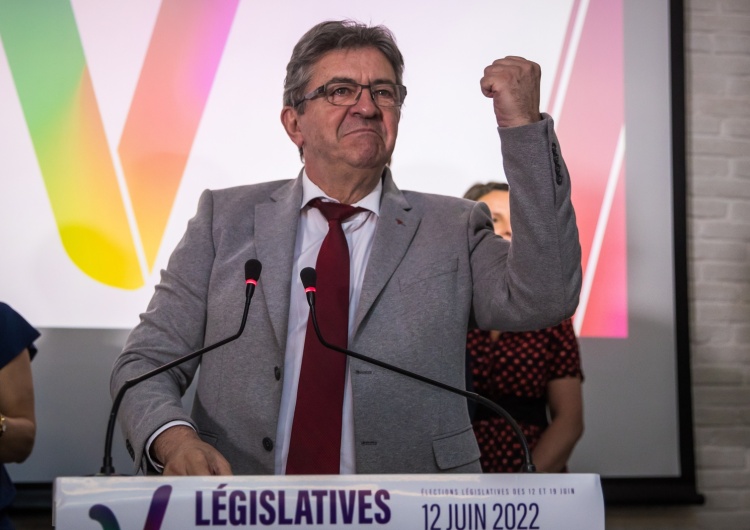 Jean-Luc Melenchon Porażka Macrona. Jest komentarz lidera zwycięskiej koalicji: partia prezydencka jest pobita i pokonana