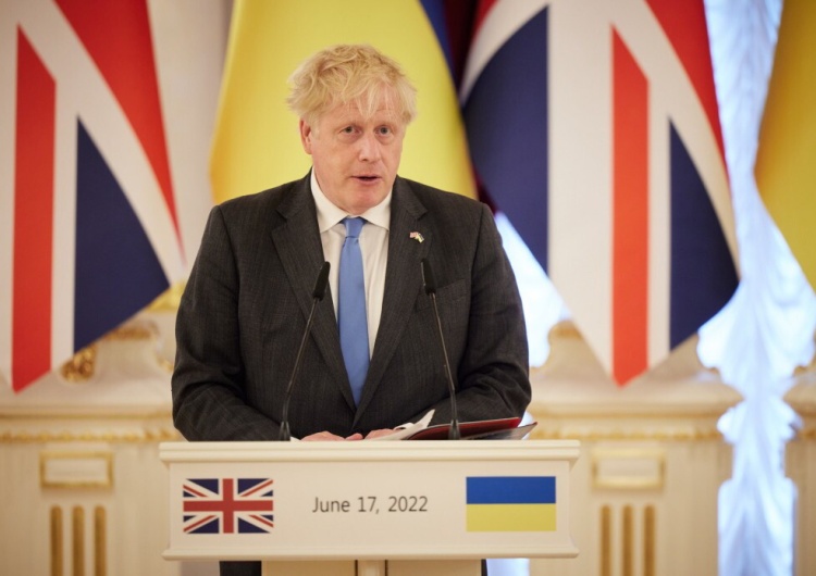 Boris Johnson Johnson w Kijowie. Przywiózł specjalną ofertę