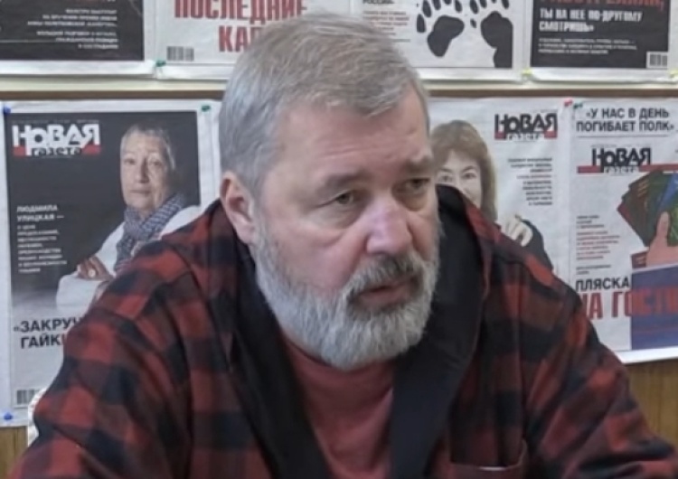  Rosyjski dziennikarz sprzedał noblowski medal, aby pomóc dzieciom z Ukrainy