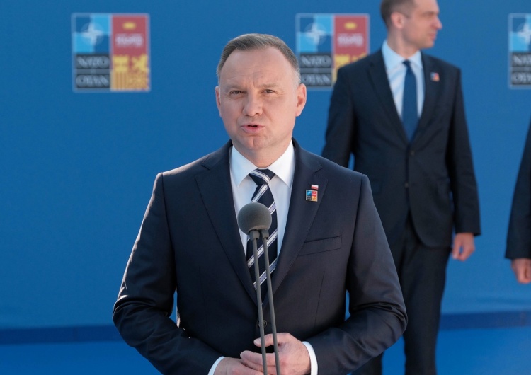 Andrzej Duda „Historyczna decyzja Sojuszu”. Andrzej Duda na nadzwyczajnym szczycie NATO