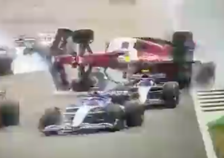  [WIDEO] Formuła 1: Koszmarny wypadek na torze Silverstone. Nie pokazywano powtórek